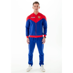 BY Костюм спортивный мужской с вышивкой р-р s-xxl, полиэстер, хлопок