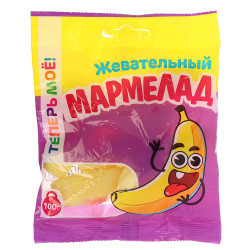 Теперь мое! Мармелад желейный Банан, 100 гр