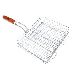 GRILLBOOM Решетка-гриль хром., 28х35х5см