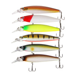 AZOR FISHING Воблер "Шэги Минноу", F, 15,5гр, 110мм, 0,0-1,5м, 5 цветов