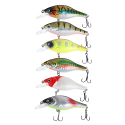 AZOR FISHING Воблер "Фэри Крэнк", F, 8,8гр, 80мм, 0,0-1,5м, 5 цветов