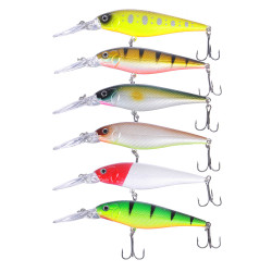 AZOR FISHING Воблер "Дип Шэд Минноу", SP, 9,2гр, 110мм, 1,0-2,0м, 5 цветов