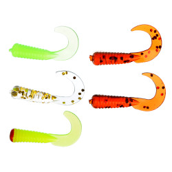 AZOR FISHING Приманка мягкая K.Good , силикон, 3см, 12шт. в уп, 5 цветов
