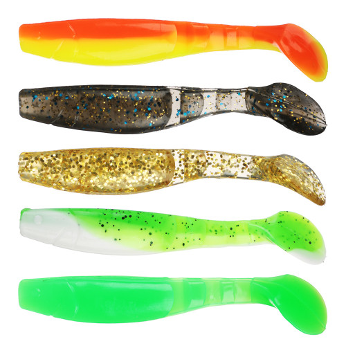 AZOR FISHING Приманка мягкая Trendex Minnow, силикон, 12см, 3шт. в уп, 5 цветов