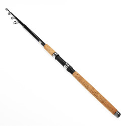 AZOR FISHING Спиннинг "ПроТур", телескоп., карбон 40%, 2,4м, тест 40-80гр.
