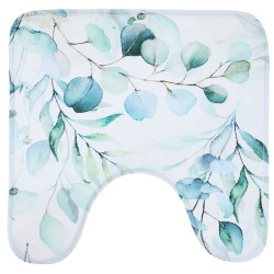 VETTA Коврик для туалета, флис, губка 0,5см, 45x45см, дизайн 1