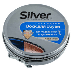 SILVER Воск для обуви 50 мл, бесцветный, CY2003-00