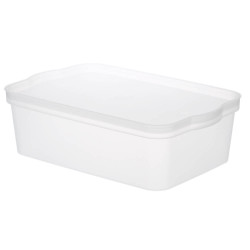 Ящик для хранения Keeplex Trendy 14 л 45,2х29,8х14 см, пластик, матовый кристалл