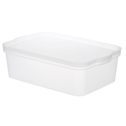Ящик для хранения Keeplex Trendy 14 л 45,2х29,8х14 см, пластик, матовый кристалл