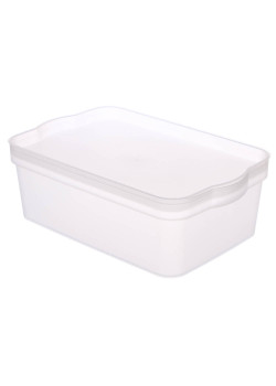 Ящик для хранения Keeplex Trendy 6 л 32х21,1х11 см, пластик, матовый кристалл