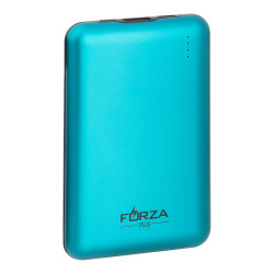 BY Аккумулятор мобильный, 10000мАч, USB+Type-C, Быстрая зарядка QC4.0+PD, 5А, корпус метал, зеленый