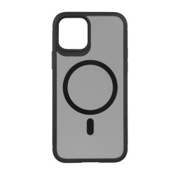 ВСЁГАЗИН Чехол для смартфона MS Карбон, iP - 12/12 pro, ms, черный