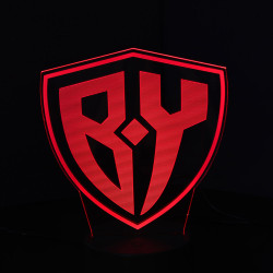 BY Световая подставка, 10LED, 0.5A кабель microUSB, 80см, 3xAAA, пластик