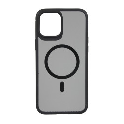 ВСЁГАЗИН Чехол для смартфона MS Карбон, iP - 12 pro max, ms, черный