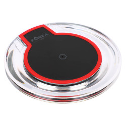 FORZA Беспроводное зарядное устройство Qi Классика, LED подсветка, 5W, D10см, 2 цвета