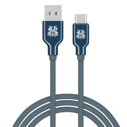 BY SM Кабель для зарядки Type-C, 1м, 3А, Быстрая зарядка QC 3.0, 2 цвета