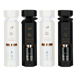 NEW GALAXY Диффузор Black&White, wood sage, white flower, bluebell, pear and freesia