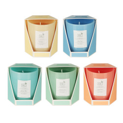 NEW GALAXY Ароматизированная свеча Home perfume 140гр. L`mperatrice, Opium, Light, Million, Tabacco