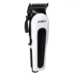 LEBEN Машинка для стрижки аккумуляторная, 3,7 В Li-Ion 2200 мАч, 220 В, 50Гц, 5 В, 0.8 А 4 Вт