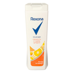 Гель для душа REXONA Заряд цитруса, п/б, 200мл