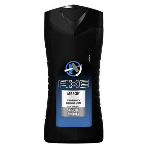 Гель и шампунь для душа мужской AXE Эффективное очищение/Взрывная чистота, п/б, 230мл