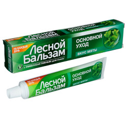 Зубная паста ЛЕСНОЙ БАЛЬЗАМ со вкусом мяты/эксперт уход, 75мл
