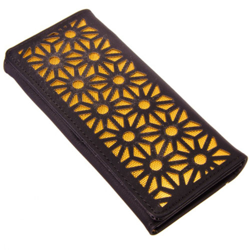 Кошелек женский "Золотая колесница" искусств.кожа, 19х8,5х2,5см, 4 цвета