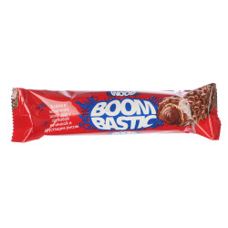 Батончик вафля "Boombastic" в мол. шок. с ореховым кремом и хрустящим рисом, 32 г