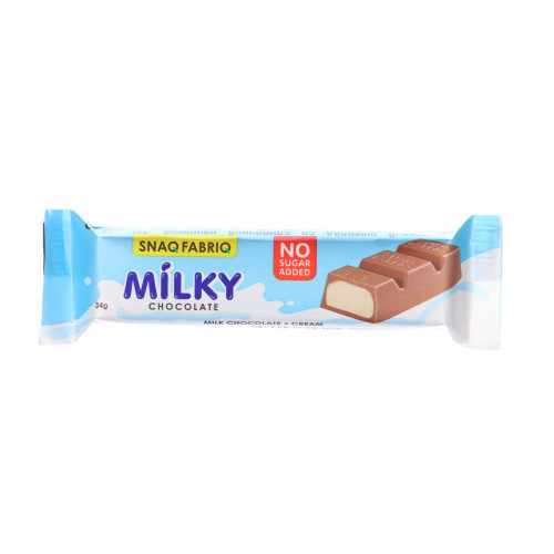 Шоколад молочный со сливочной начинкой, TM "SNAQ FABRIQ", 34 гр.