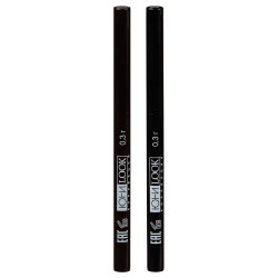 ЮНИLOOK Карандаш для глаз, автомат, 0,3 г, 2 тона, КА-18