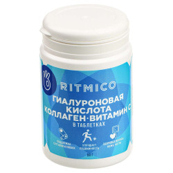Гиалуроновая кислота, коллаген, витамин С Ритмико, 50 г
