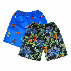 GALANTE Шорты-бермуды, 100% полиэстер, р-ры M,L,XL,XXL, 2 дизайна, ОПЛ18-10