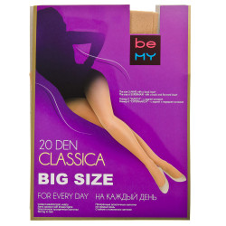 Колготки капроновые женские Classica 20 DEN, Big size mix
