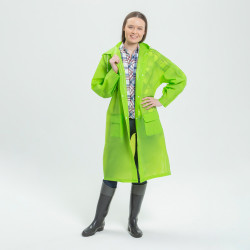 INBLOOM Дождевик с кнопками 64х110см, EVA 140 мкм, 5 цветов