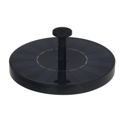 INBLOOM Фонтан на солнечной батарее d16cм 7V/1.4W, DC 7V/150MA, 160л/час, пластик