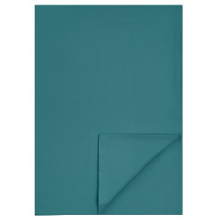 BY COLLECTION Пододеяльник 150х220см, 100% хлопок, бирюзовый
