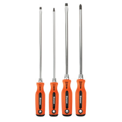 ЕРМАК Набор усиленных отверток 4шт SL 6*250; 8*250/ PH2*250;PH3*250