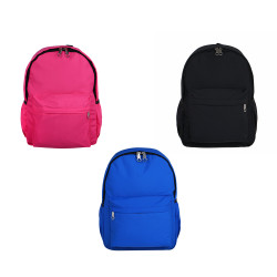 Рюкзак подростковый 39x29x15см, 1 отд., 3 карм., нейлон, 3 цвета