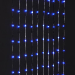 Гирлянда смарт занавес 3х3 м BY, 300 LED ламп, свечение RGB, многорежимный, USB 3.7В