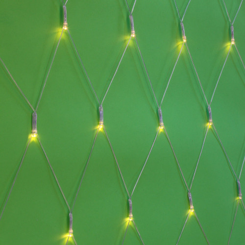 Гирлянда сетка 1,6x1,6 м СНОУ БУМ,144 LED, свечение шампань, ПВХ прозрачный, плавное мерцание, 220В
