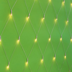 Гирлянда сетка 2x2 м СНОУ БУМ, 224 LED ламп, постоянное свечение шампань, ПВХ прозрачный, 220В
