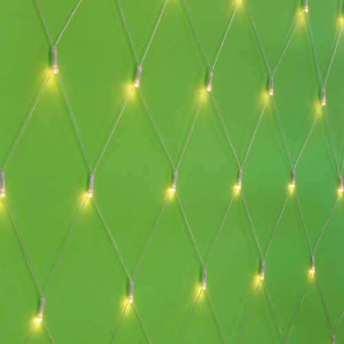Гирлянда сетка 2x2 м СНОУ БУМ, 224 LED ламп, постоянное свечение шампань, ПВХ прозрачный, 220В