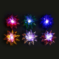 FNtastic Бантик LED, пластик, 9,5х6см, 6 цветов