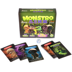 Игра настольная "MONSTRO ДВИЖ"