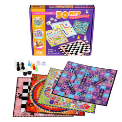 Игра настольная "50 игр для всей семьи"