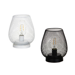 Светильник LED в стиле лофт, металл, 14,5х14,5х17 см, 2 цвета