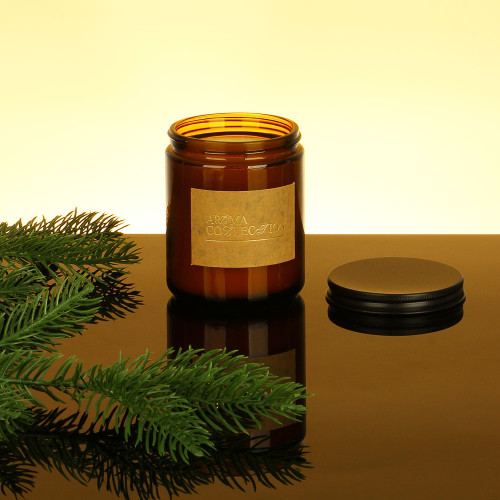 BY Свеча ароматическая в подсвечнике, 200 гр, аромат (SEA SALT AND SAGE)