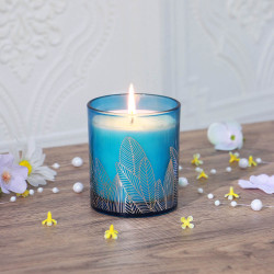 LADECOR Свеча ароматическая в подсвечнике, соевый воск, 230 г., аромат 2