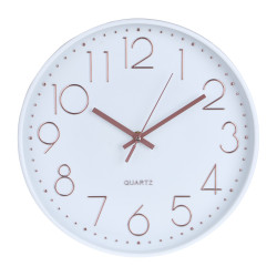 LADECOR CHRONO Часы настенные круглые, пластик, d30 см, 1xAA, арт.06-15