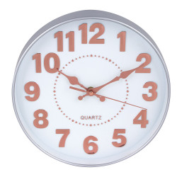 LADECOR CHRONO Часы настенные круглые, пластик, d26 см, 1xAA, арт.06-44